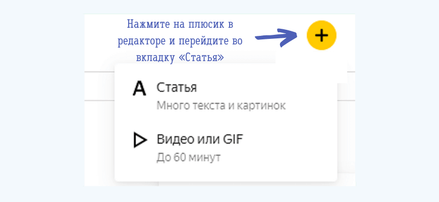 Как размещать контент в редакторе Яндекс Дзен